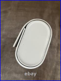 Blancpain Watch Travel Case / Pouch Gray Leather with Box Ring / earring
