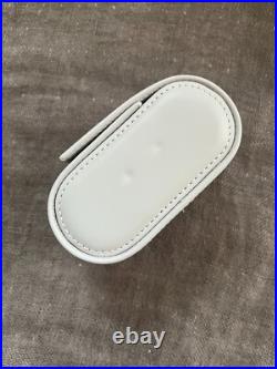 Blancpain Watch Travel Case / Pouch Gray Leather with Box Ring / earring