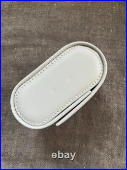 Blancpain Watch Travel Case / Pouch Gray Leather with Box Ring / earring