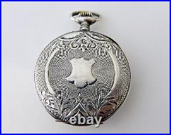 Bondale Antique Silver Case Swiss Pocket Watch