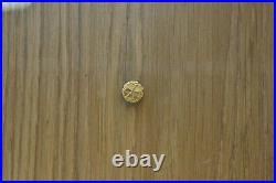 Brass case for pocket watch movement Vacheron Constan 23K gold plated with crown