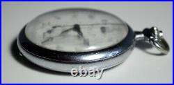 Broken Chronometer Running Pocket Watch Harman HXF 44mm Case 17j Vintage