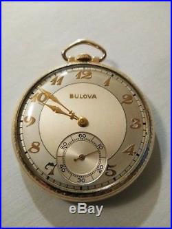 Bulova 12S. 17 Jewels grade 17AH (1930'S) near mint condition r. G. P. Case
