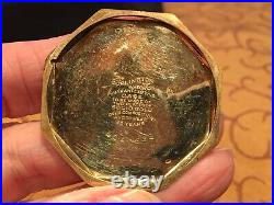Burlington Pocket Watch 21 Jewels Octagonal Case