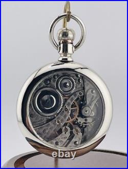 Burlington Special 16s 19J Pocket Watch in a Display Back Swing Out Case