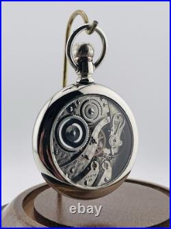 Burlington Special 16s 19J Pocket Watch in a Display Back Swing Out Case