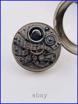 Burlington Special 16s 19J Pocket Watch in a Display Back Swing Out Case