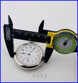 Burlington Special 16s 19J Pocket Watch in a Display Back Swing Out Case