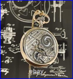 Burlington Special 16s 19j Pocket Watch in a beautiful? Display Back Case