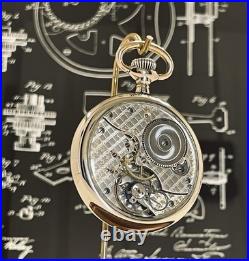 Burlington Special 16s 19j Pocket Watch in a beautiful? Display Back Case