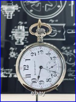 Burlington Special 16s 19j Pocket Watch in a beautiful? Display Back Case