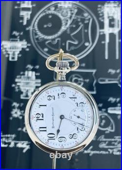 Burlington Special 16s 19j Pocket Watch in a beautiful? Display Back Case