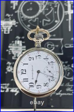 Burlington Special 16s 19j Pocket Watch in a beautiful? Display Back Case