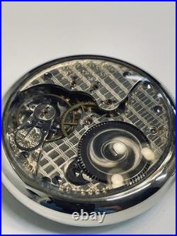 Burlington Special 16s 19j Pocket Watch in a beautiful? Display Back Case