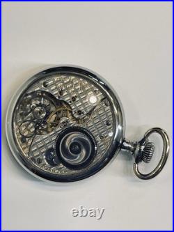 Burlington Special 16s 19j Pocket Watch in a beautiful? Display Back Case