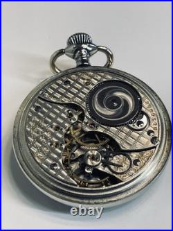 Burlington Special 16s 19j Pocket Watch in a beautiful? Display Back Case
