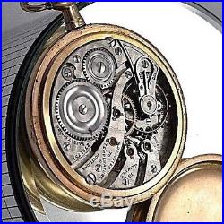 Burlington Special Gold Filled Back Case Vintage Pocket Watch Nice Shape