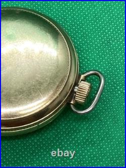 C89 Illinois Watch Case Co 18sz 10kt Rolled Gold Plate Pocket Watchmaker Vintage