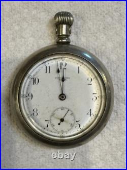 CENTURY USA POCKET WATCH CASE TRAIN Inlay Doesn't Run