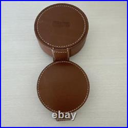 COACH Pocket Watch 2000s with Leather Case Pocket Watch Pocket Watch Pocket Watch
