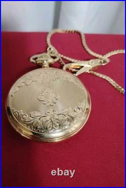 COLIBRI 17 JEWELS Swiss Full Hunter Pocket Watch, Case, Box And Chain Excl Cond
