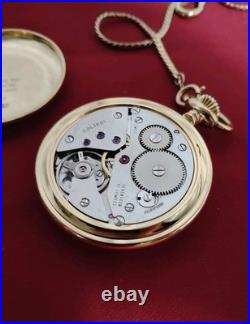 COLIBRI 17 JEWELS Swiss Full Hunter Pocket Watch, Case, Box And Chain Excl Cond