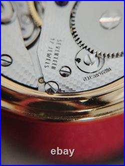 COLIBRI 17 JEWELS Swiss Full Hunter Pocket Watch, Case, Box And Chain Excl Cond