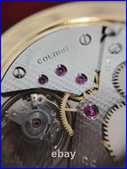 COLIBRI 17 JEWELS Swiss Full Hunter Pocket Watch, Case, Box And Chain Excl Cond