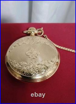 COLIBRI 17 JEWELS Swiss Full Hunter Pocket Watch, Case, Box And Chain Excl Cond