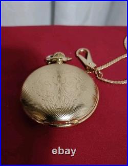 COLIBRI 17 JEWELS Swiss Full Hunter Pocket Watch, Case, Box And Chain Excl Cond