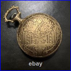Caravelle St. George Dragon Hunter Pocket Watch Swiss Made