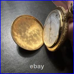 Caravelle St. George Dragon Hunter Pocket Watch Swiss Made