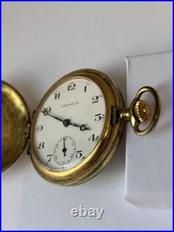 Caravelle Victorian Revival Pocket Watch, Rare Vintage Collectible Gifts