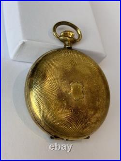 Caravelle Victorian Revival Pocket Watch, Rare Vintage Collectible Gifts