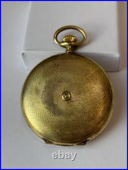 Caravelle Victorian Revival Pocket Watch, Rare Vintage Collectible Gifts