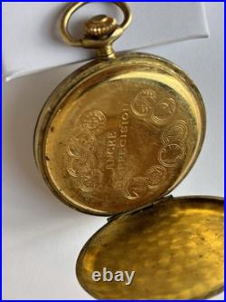 Caravelle Victorian Revival Pocket Watch, Rare Vintage Collectible Gifts