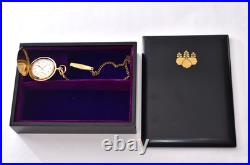 Case SEIKO Pocket Watch 7N07-001A Gift by the Prime Minister Quartz New Battery