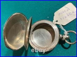 Charles Gratz Horseshoe Coin Silver Pocket Watch Case