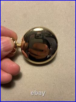 Charles Hubert Gold-Finish White Dial Pocket Watch XWA4353