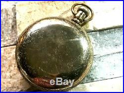 Circa 1889 Waltham 18 Sz. Gold Filled Hunter Case Lever Set Pocket Watch 141.8 g