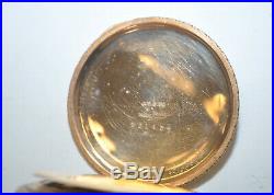 Circa 1896 Waltham 12s Demi-Hunter GP Case Riverside 17j Model1894 Pocket Watch