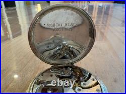 Circa 1928 Longines Pocket Watch Case Art Deco 2507318 Movement