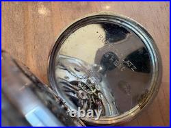 Circa 1928 Longines Pocket Watch Case Art Deco 2507318 Movement