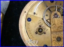 Civil War Waltham pocket watch Gold Case SN 148,602
