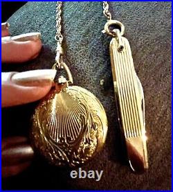 Colibri Gold Plated Pocket Watch- With It's Own Beautiful Wood Box