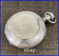 Columbus Watch Co Columbus Jeweled Pocket Watch Hunter Case Fahys Montauk No 1