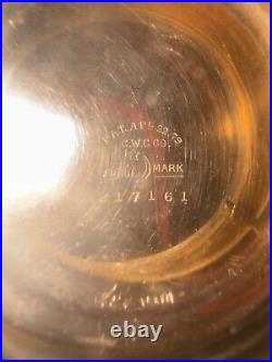 Crescent Watch Case Co. Heavy Ornate 18 Size Gold Filled Pocket Watch Case, 5/50