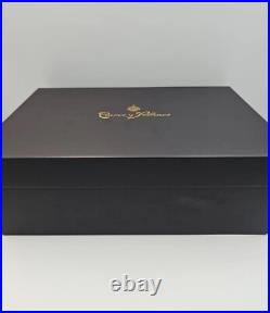 Cuervo y Sobrinos Watch Box and Humidor Case with Leather Watch Pouch