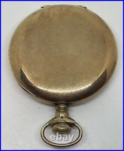 DEUBER GRAND POCKET WATCH / Hunting Case 17 Jewels Circa 1915 Runs