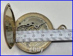 DEUBER GRAND POCKET WATCH / Hunting Case 17 Jewels Circa 1915 Runs